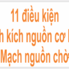 11 điều kiện lệnh kích nguồn cơ bản 2