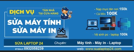 Sửa laptop máy tính máy in