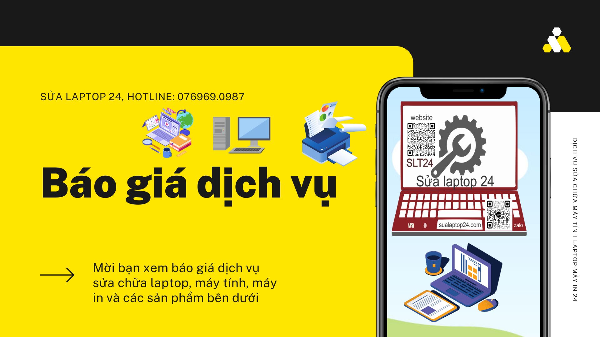 bao-gia-dich-vu, báo giá dịch vụ sửa chữa máy tính, nạp mực, sửa laptop