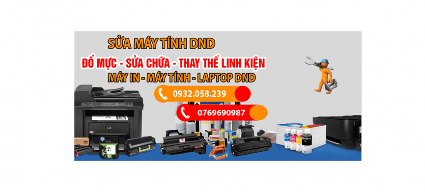 Sửa máy in, reset máy in dnd